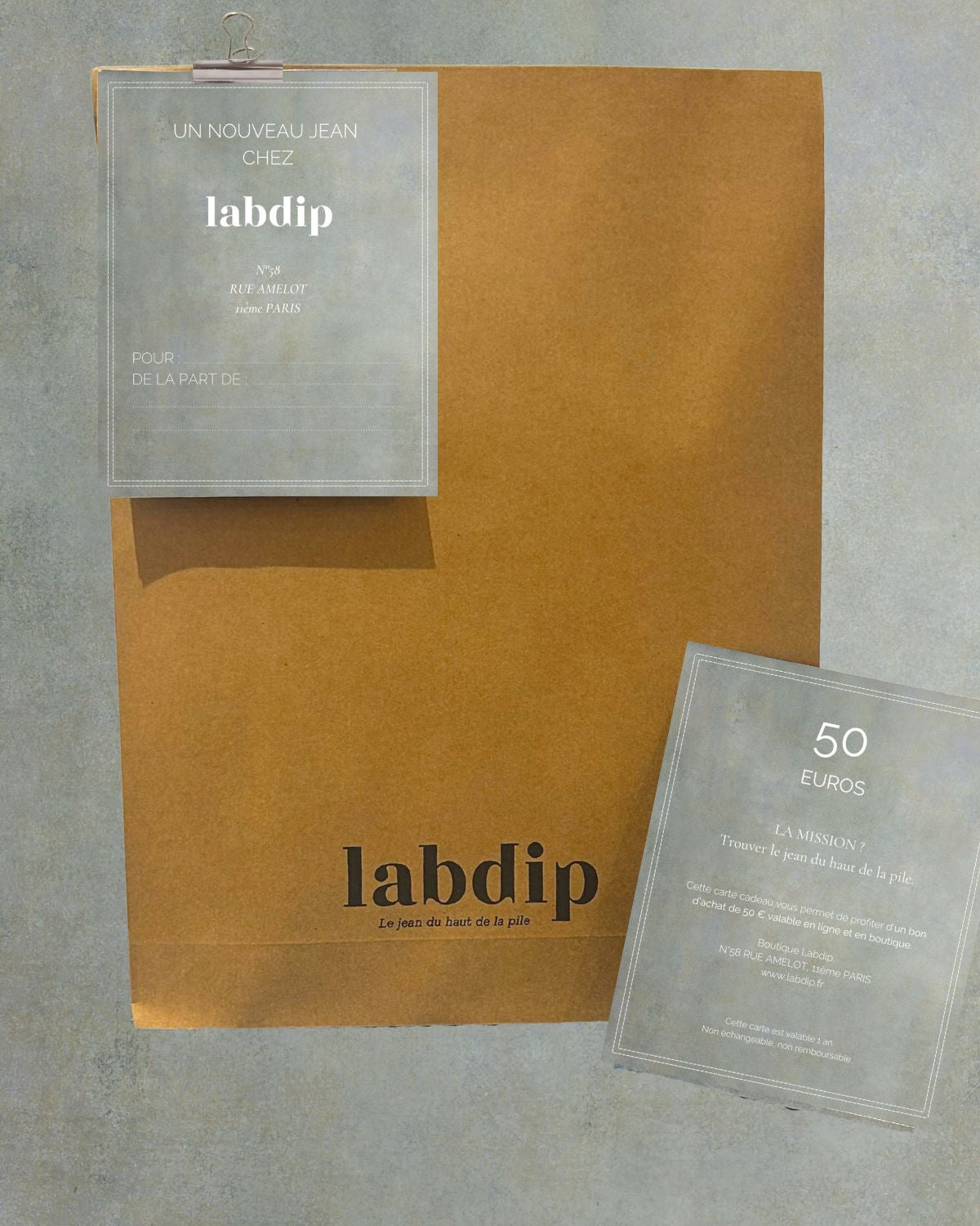 Cartes-cadeaux E-Carte cadeau Labdip Labdip