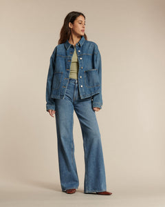 Veste BETTY DENIM IN 30 MID BLUE Labdip