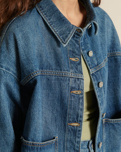 Veste BETTY DENIM IN 30 MID BLUE Labdip