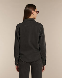 DALIA DENIM 3D DYE TRUFFLE