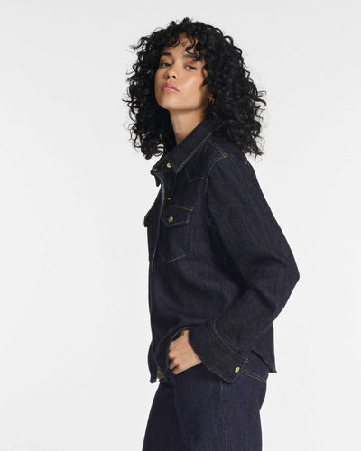 Chemise DALIA DENIM 3D DARK BLUE Labdip