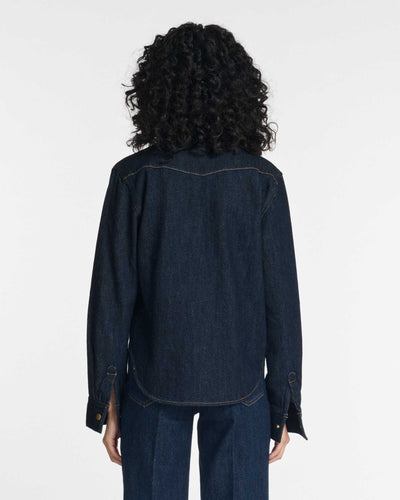 Chemise DALIA DENIM 3D DARK BLUE Labdip
