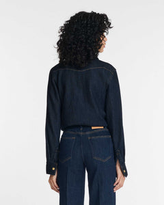 Chemise DALIA DENIM 3D DARK BLUE Labdip