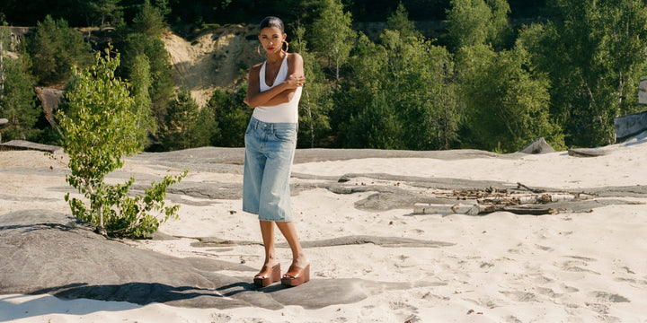 BERMUDA JEAN KYOTO FEMME LABDIP