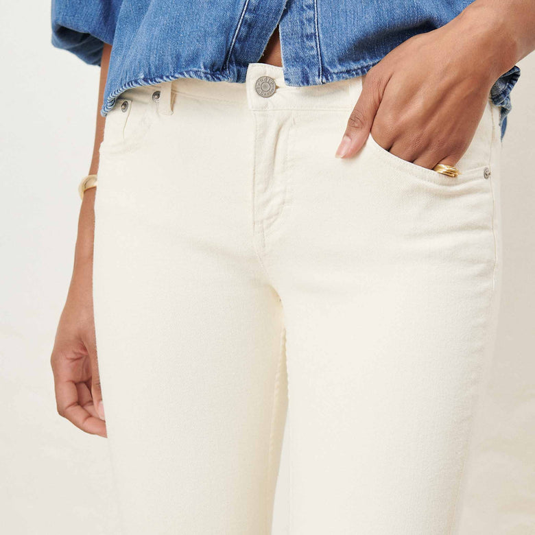 Jeans skinny ELLA Blanc
