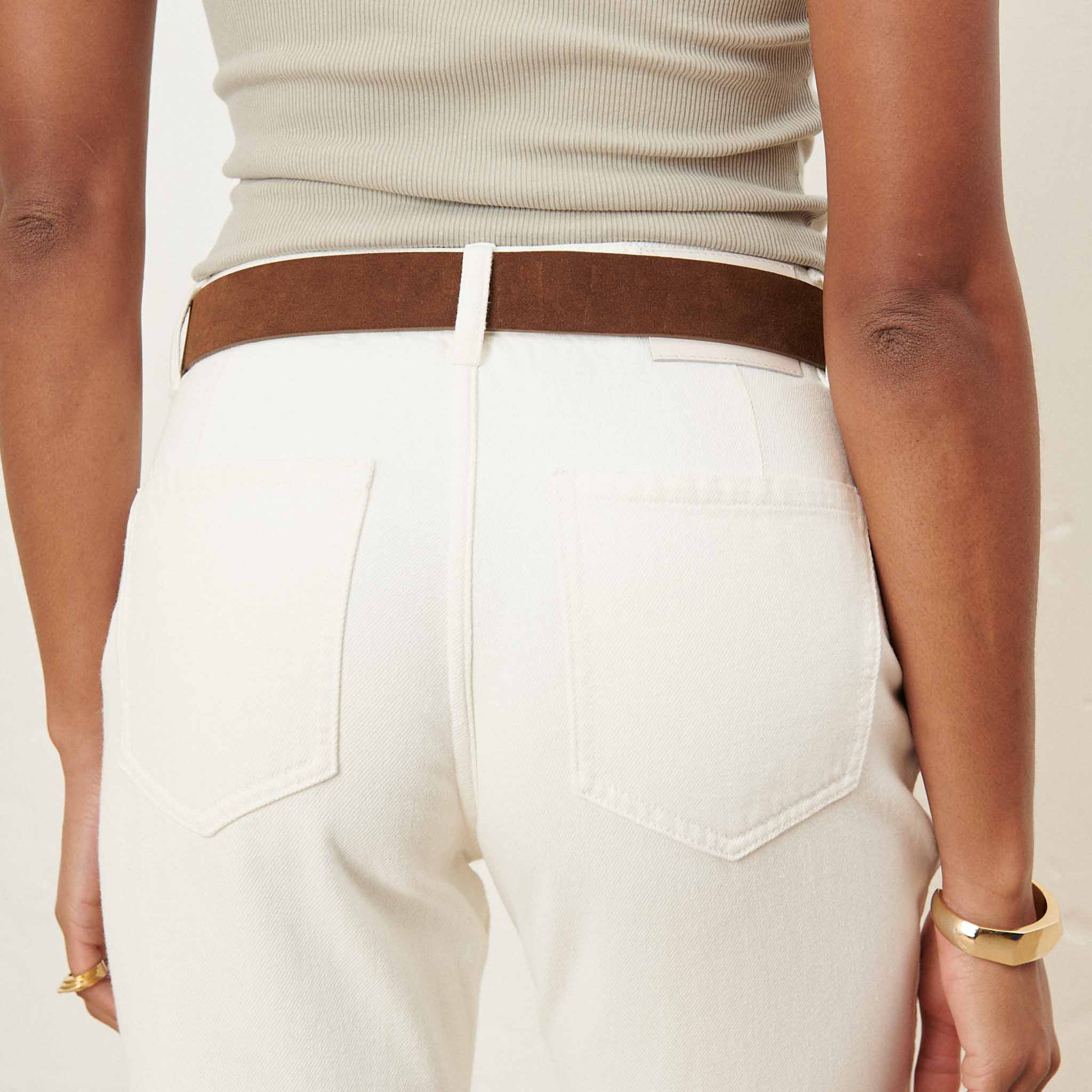 jean droit denim jane white labdip