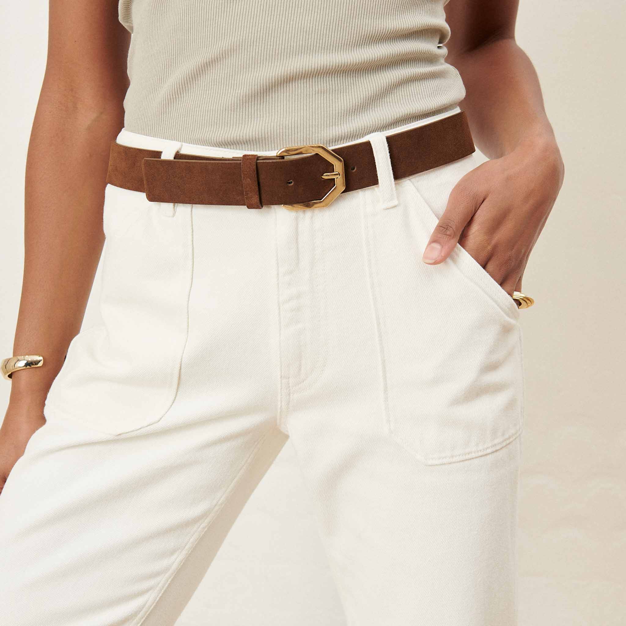 jean droit denim jane white labdip