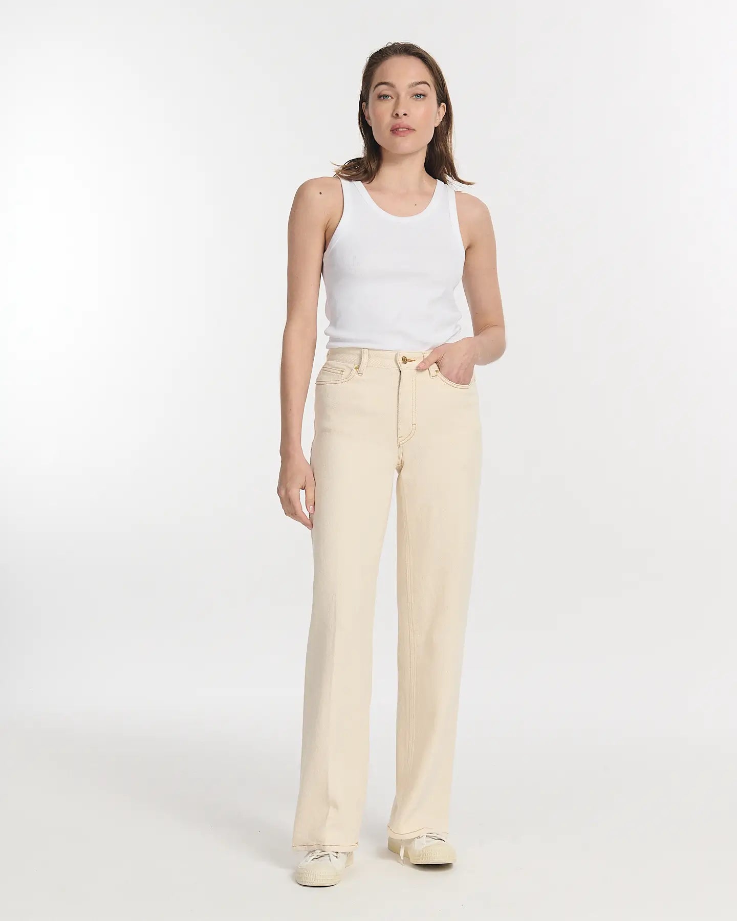 Jeans SUFFREN DENIM 3D ECRU Labdip