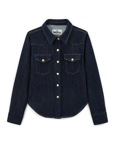 Chemise DALIA DENIM 3D DARK BLUE Labdip