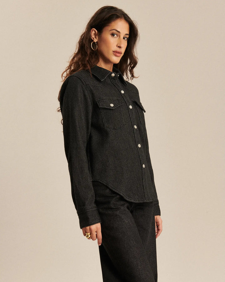 Chemise DALIA DENIM 3D DARK GREY Labdip