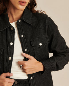 Chemise DALIA DENIM 3D DARK GREY Labdip