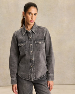 Chemise DALIA DENIM LIGHT GREY Labdip