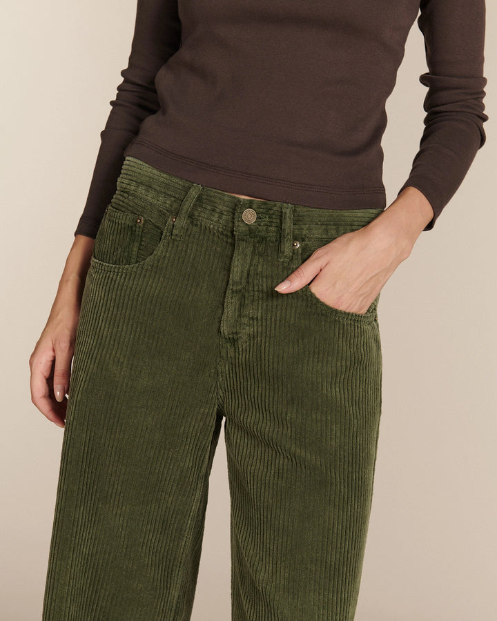 RIVER CORDUROY DYE ARMY SAGE