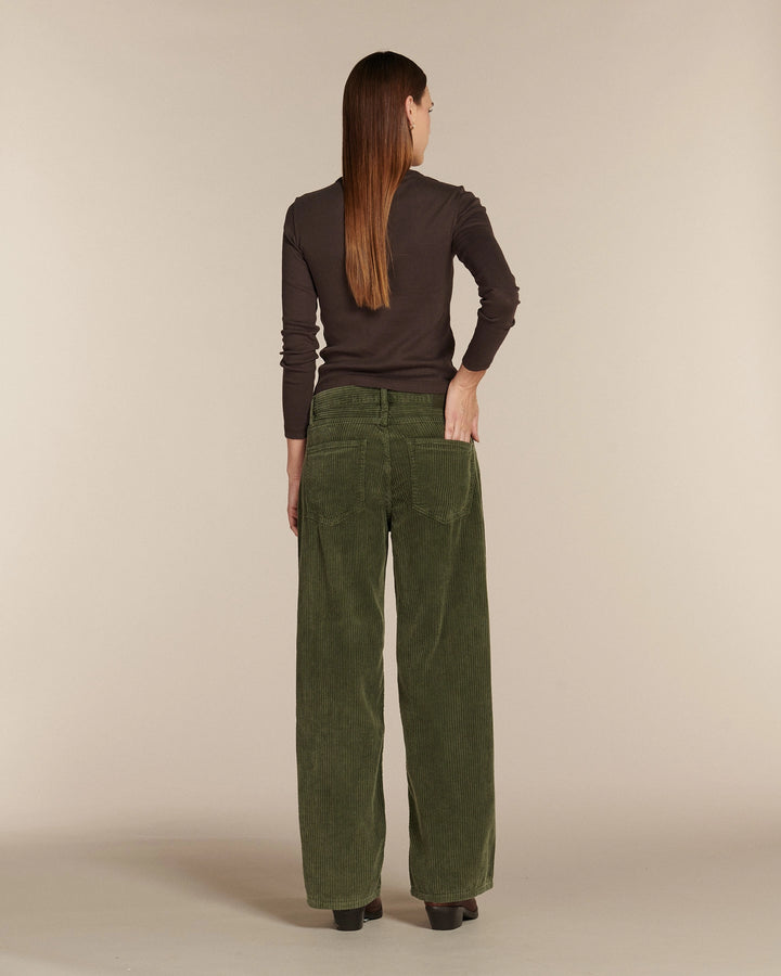 RIVER CORDUROY DYE ARMY SAGE
