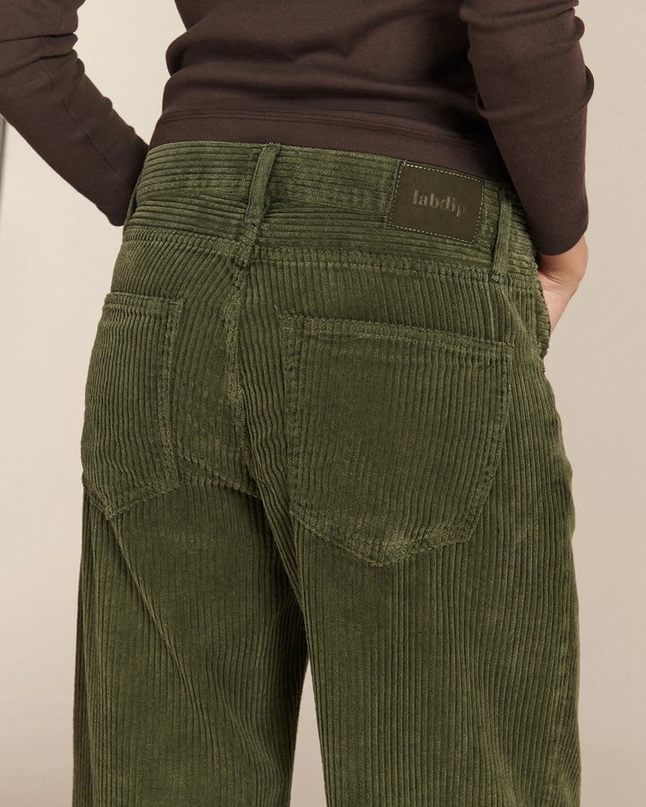 RIVER CORDUROY DYE ARMY SAGE