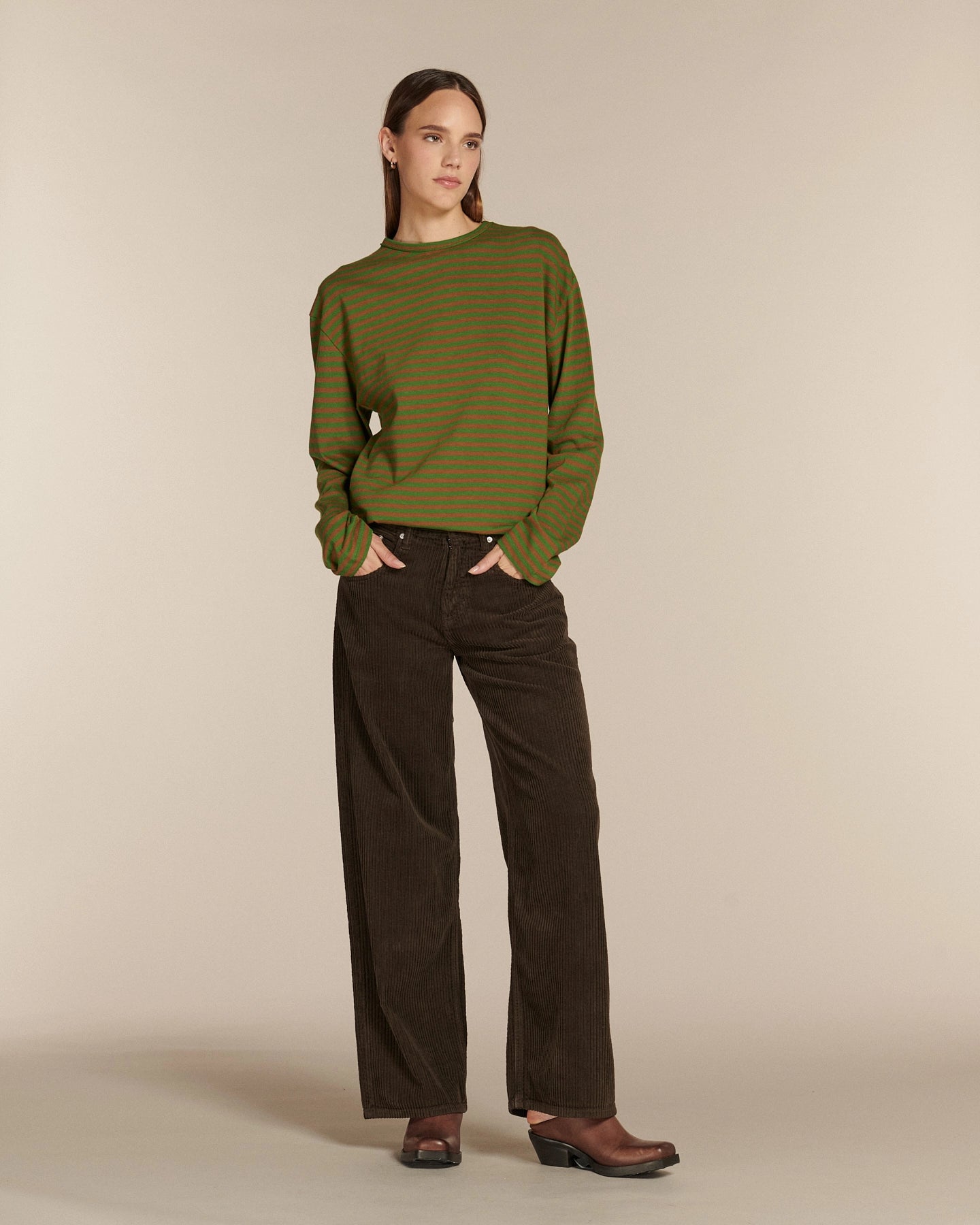 RIVER CORDUROY DYE MOKA