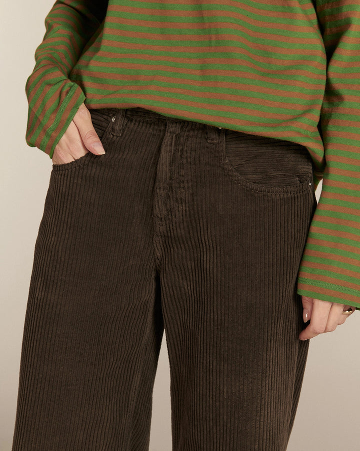 RIVER CORDUROY DYE MOKA