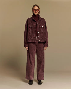 BAYA DENIM DYE VINTAGE BERRY
