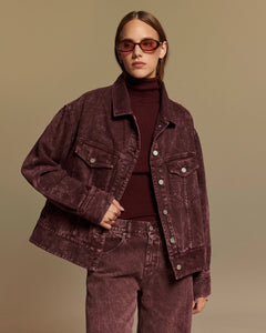 BAYA DENIM DYE VINTAGE BERRY