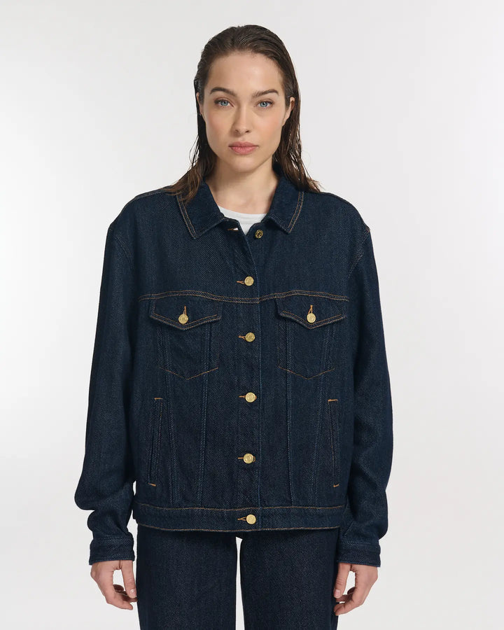 Veste BRODY DENIM 3D DARK BLUE Labdip