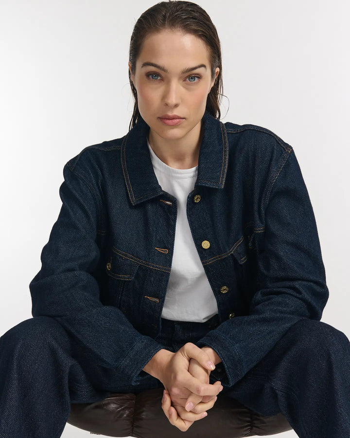 Veste BRODY DENIM 3D DARK BLUE Labdip