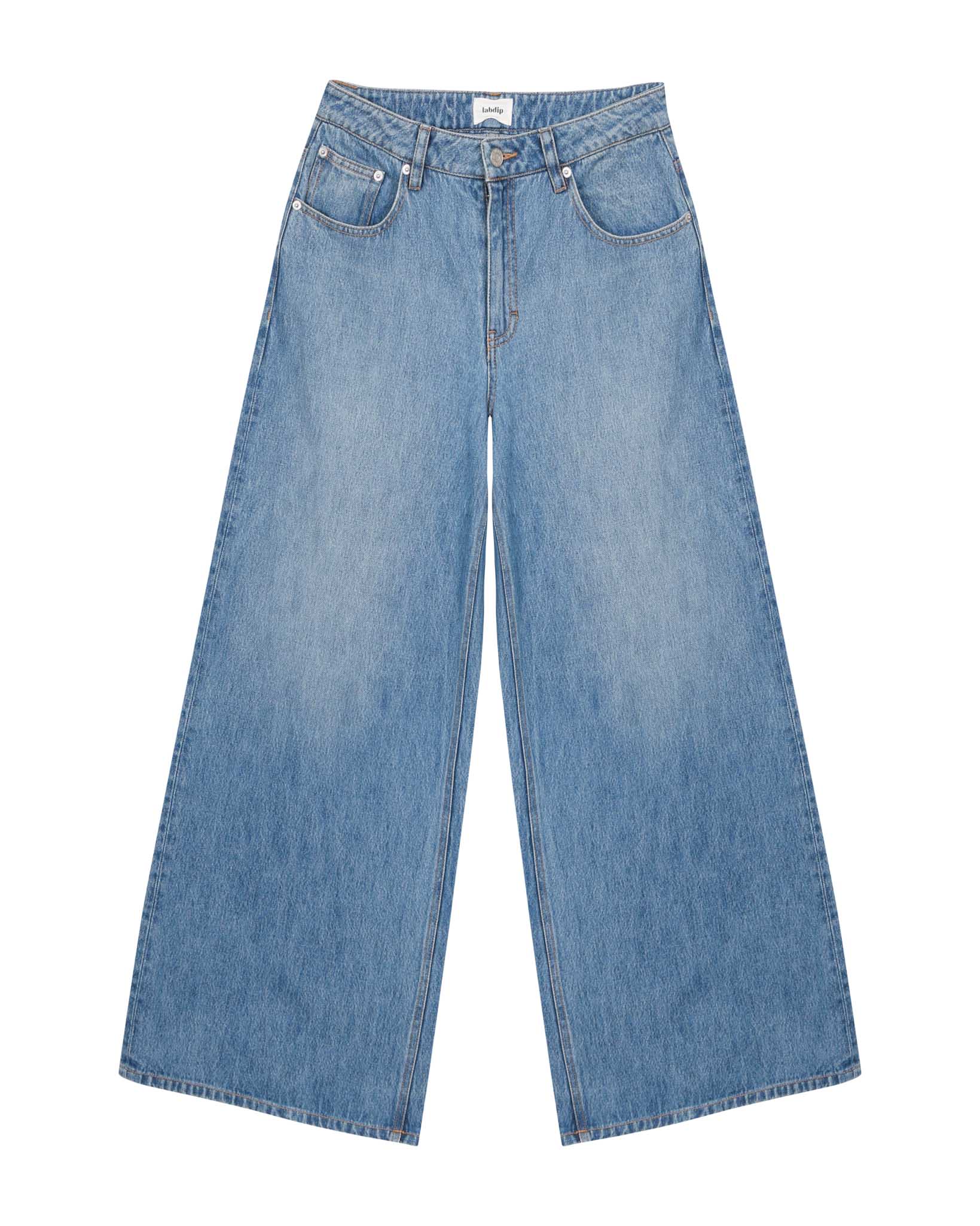 York denim in 30 mid blue | Labdip
